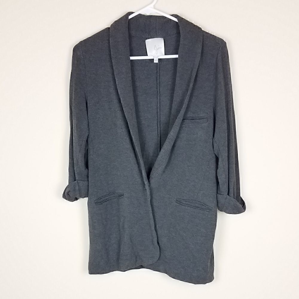 Joie Terry Gray Blazer Jacket